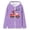 Z04-Purple, variant on Toddler Girls Zip Up Hoodie Oversized Dinosaur Print Jacket For Kids Warm Fleece Outerwear Cozy Casual Winter Coat For Children Soft Comfy Loose Streetwear Tops Size 4-5T