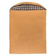 Kamp-Rite Double Wide Cotton Canvas 58 x 82 inch 10 Degree Sleeping Bag