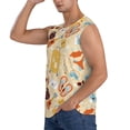 thumbnail image 3 of Haiem Men's Summer Travel Print Tank Tops Summer Sleeveless Cut Off Workout T-Shirts Fitness Vest Athletic Undershirts-3X-Large, 3 of 8