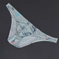 thumbnail image 1 of Calzoncillos triangulares de malla para hombre, divertidos, gays, sexys, de cintura baja, con estampado de camarada, 1 of 6