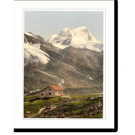 Historic Print, Stubaithal (i.e. Stubaital) Dresdenerhut and Schaufelspitze Tyrol Austro-Hungary, 16" x 20"
