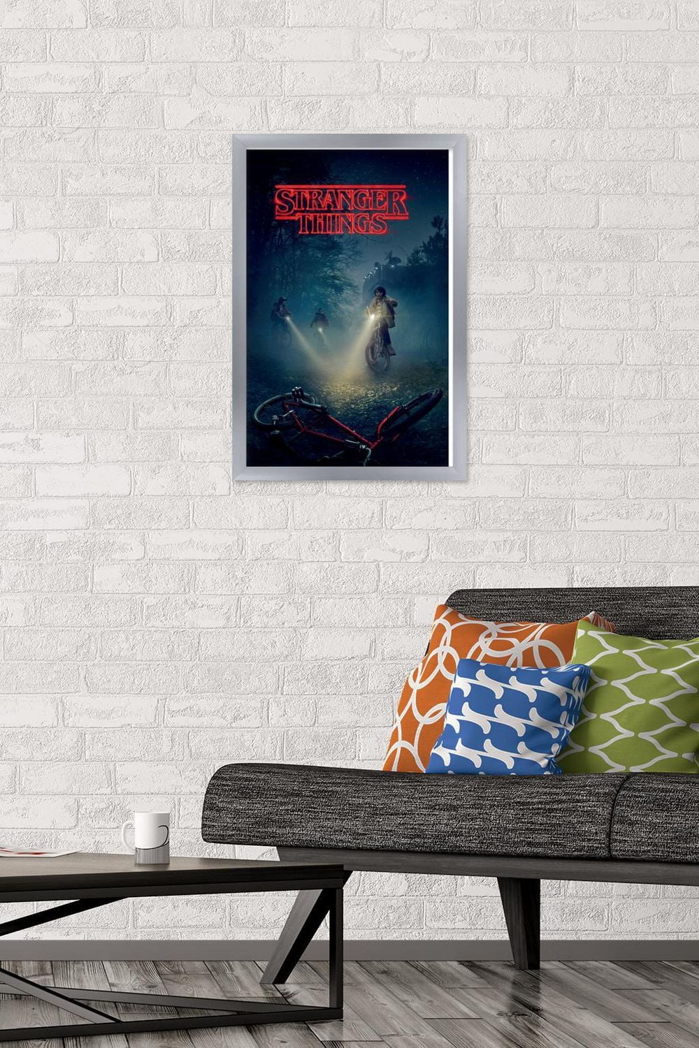 Netflix Stranger Things - Bikes Wall Poster, 22.375" x 34"