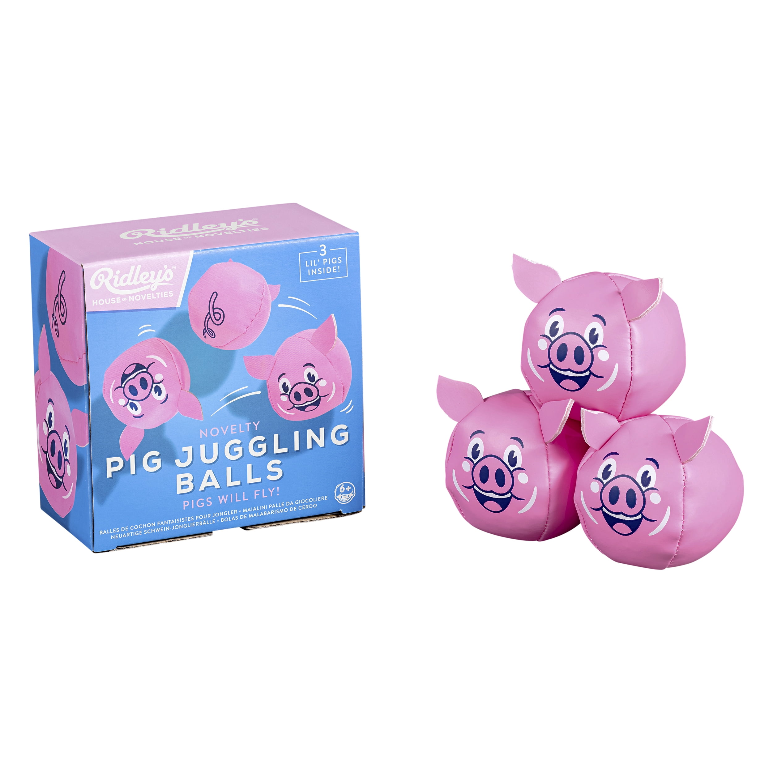 Novelty Pigs Beginners Juggling Balls for Adults and Kids, Set of 3