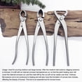 thumbnail image 3 of Cheers Bonsai Pruning Shears Stainless Steel Trunk Splitter Root Cutter Spherical End Shears Ergonomic Garden Pruner for Trimming Bonsai Tree, 3 of 7