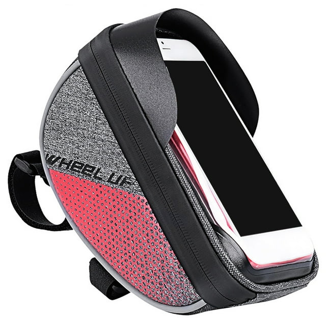 Bangcool Bike Bag Rainproof Touch Screen Bike Frame Bag Cycling Pouch for 6'' Cellphone