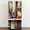 Color 2, variant on Self Adhesive Vinyl Refrigerator Wrap Set Home Bar Wine Glass Barbecue Corner Wine Bottle Door Mural Removable Fridge Sticker Peel and Stick Full Door Cover Decal Kitchen Bar Decor