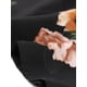 thumbnail image 5 of Vestido de talgrande pamujer con cuello en V y cinturón de verano vestidos florales Negro 1X, 5 of 6