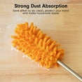 thumbnail image 3 of Microfiber Duster for Cleaning   Hand Washable Dusters with 2pcs Replaceable Microfiber Head  Extendable Pole  Detachable Cleaning Brush Tool for Office  Car  Window  Furniture  Ceiling F, 3 of 6