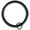Black, variant on Urbanest 3" Curtain Rings With Eyelets, Bronze, Set of 4