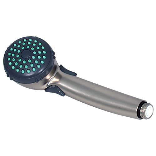 Valterra PF276036 Single-Function Handheld Shower Head with Trickle Shut-Off - Brushed Nickel