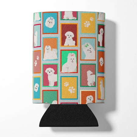 

Lots of Maltese Can or Bottle Hugger 3 in x 5 in