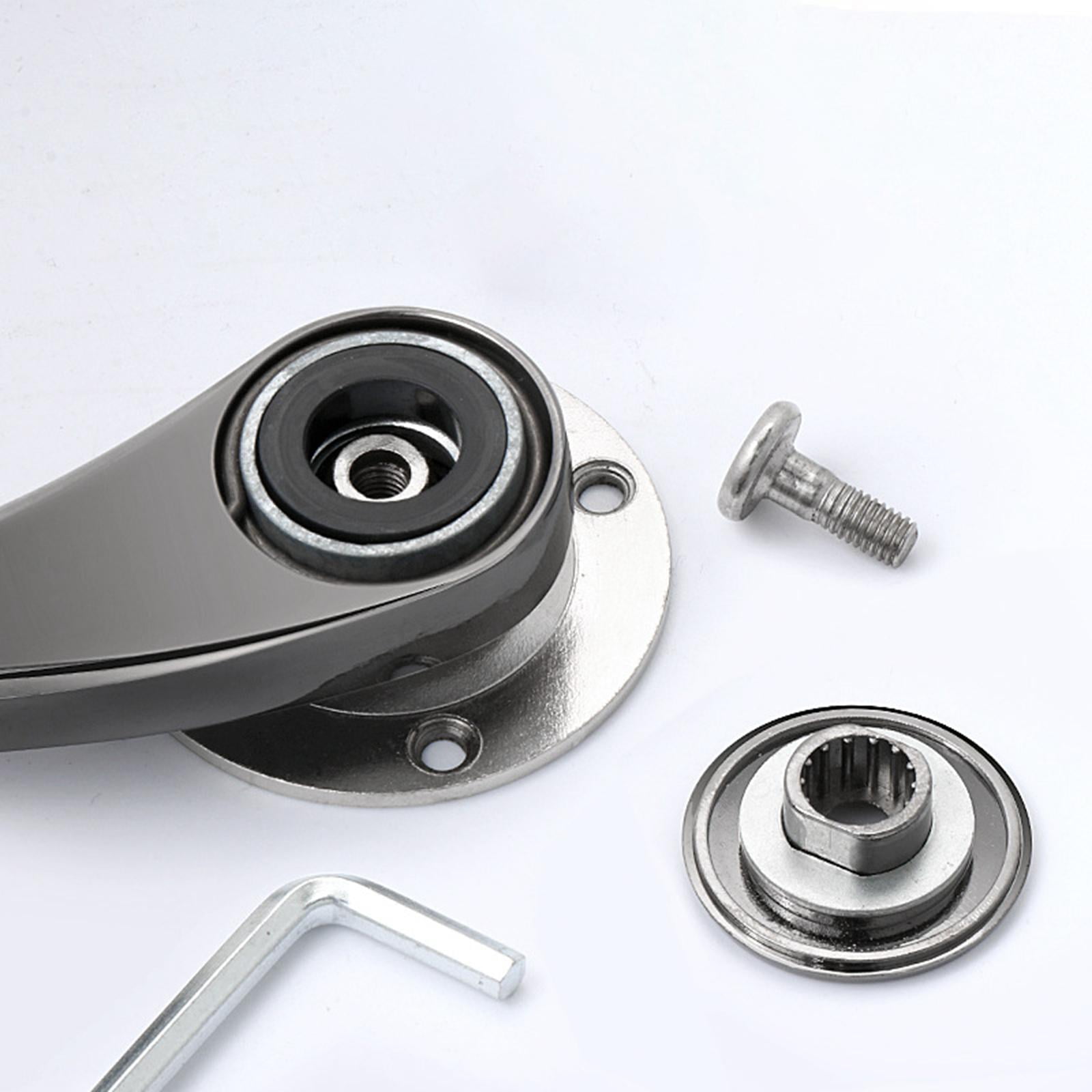 Esquirla Cabinet Door Support Rod Fold Down Doors Pull Rod Heavy Duty Zinc Alloy Fold Down Door Support Rod for Bathroom Cabinet