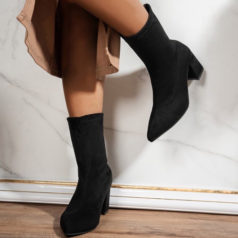 black stretch dress boots Perfect Boot 60 IT 38.5 Our Best Perfect Dress Boot 90