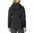 thumbnail image 3 of 32 Degrees Heat Women's Hooded 4-Way Stretch Jacket Size: XL, Color: Black, 3 of 3