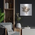 thumbnail image 4 of Luxe Metal Art 'Bird Nest Study I' by Ethan Harper, Metal Wall Art, 24"x24", 4 of 8