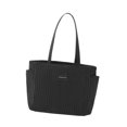 thumbnail image 3 of Bolso tote para mujer, multiusos, regalo, bolso de mano informal para el trabajo, playa, las y los viajes. Negro, 3 of 8