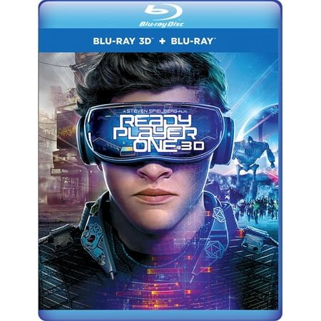 Ready Player One 3D (Blu-ray + Blu-ray) (The Best 3d Blu Ray Player)