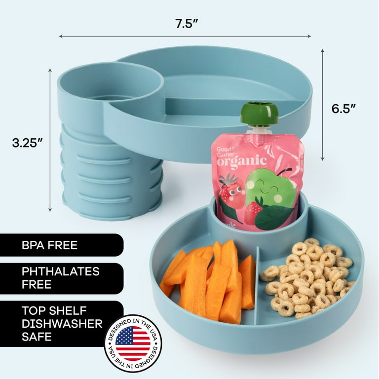 Car Seat Snack Tray with Cup Holder photo 3