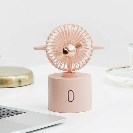 

RnemiTe-amo Desk Fan Mini Fan Powerful Small Personal Portable Fan 3 Speed USB Table Fan For Kids Girls Woman Man Home Office Outdoor