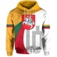 thumbnail image 3 of Sudadera con capucha y emblema nacional con estampado 3D de la bandera de Lituania para hombre, sudadera de manga larga, chándal con capucha, prendas de vestir exteriores, abrigo, ropa para hombre, 3 of 5