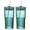 Dark green, variant on 2PCS Cups with Lids and Glass Straws, 20OZ Iced Coffee Cups, Home Essential and Coffee Bar Accessories Borosilicate Glass Tumblers with Lid and Straw for Beer, Cocktail (Clear, 2pcs)