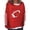 Red, variant on Football Printed Sweatshirts for Women, Crewneck Long Sleeve Loose Fit, Fall Game Day Casual Graphic Tops S-3XL