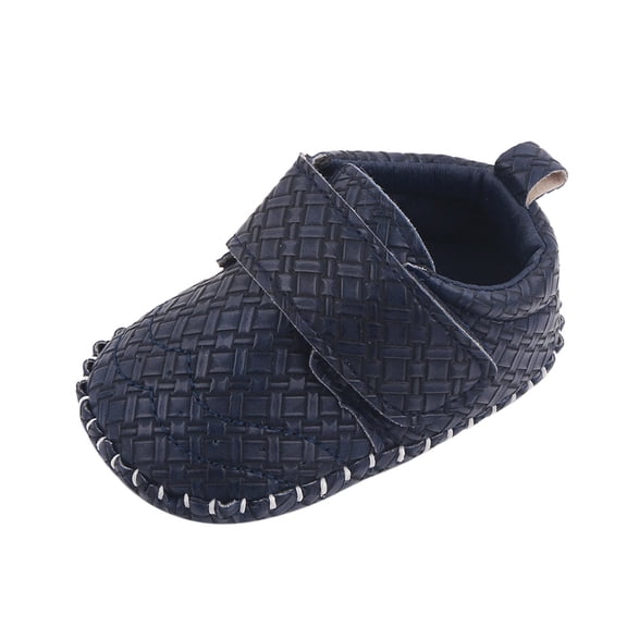 WYQLFSB Baby Boy Sandals Baby Boys Mary Jane Sneakers Non-Slip Solid Soft First Walking Hook & Loop Shoes Gifts for Toddler Girls Boys Size 6 Shoes Zapatos Para Bebes 12 A 18 Meses