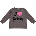 thumbnail image 3 of Inktastic Gardener Gift I Love Gardening Girls Long Sleeve Toddler T-Shirt, 3 of 5