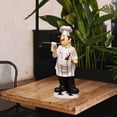 thumbnail image 3 of de , estatua de cocinero, encimera, , Bar, decoración de, 3 of 7