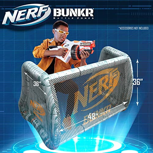 Lyn sammenbrud mobil 9 Piece Set) NERF BUNKR Stadium Pack - Ultimate Inflatable Battlefield Game  - Walmart.com