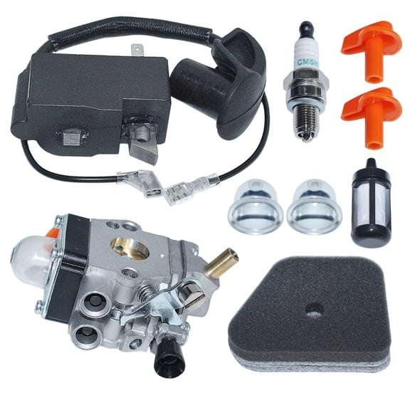Carburetor Ignition Coil for Stihl FS87 FS90 FS100 HL100 HL95 KM100 KM130 Trimmer