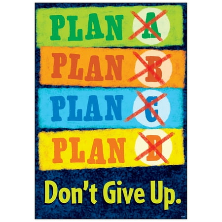 T-A67038 - Plan A. Plan B. Plan C. Planâ€¦ ARGUSÂ® Poster by Trend Enterprises Inc.