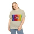 thumbnail image 5 of Out And proud Rainbow Unisex Heavy Cotton Tee, 5 of 12
