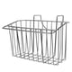 thumbnail image 3 of Cesta de almacenamiento de acero inoxidable para fregadero de cocina, escurridor colgante, organizador para cepillos y esponjas (con rejilla exterior), 3 of 7