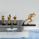 thumbnail image 2 of Figura Abstracta De Resina De Un Corredor Pensador. Escultura De Arte Moderno. Decoración De Mesa Para Oficina, Estantería, Sala De Estar, Entrada O Decoración Del Hogar., 2 of 8