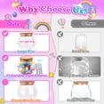 thumbnail image 7 of Craft Kits for Kids Girls Age 3-9, Light-up Mermaid Terrarium Kit for Kids, Gifts for 3 4 5 6 7 8 Year Old Girls, Remote Night Light Toys Gifts for 5-7 6-8 8-12 Year Old Girls, 7 of 7