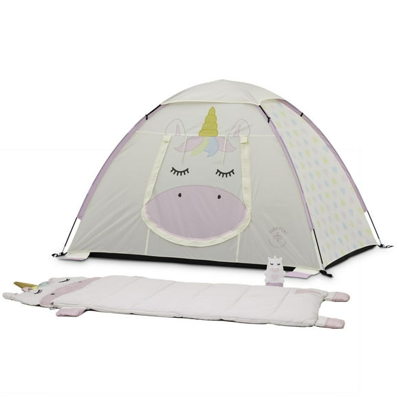 Firefly! Outdoor Gear Sparkle the Unicorn Kid's Camping Set (Tent, Sleeping Bag and Lantern)