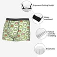 thumbnail image 3 of Yiaed Cute Chubby Frog Print Men's Soft Cotton Boxer Shorts Breathable Boxers Underwear Moisture-Wicking Underwear Stretch Boxer Briefs for Man-Small, 3 of 5
