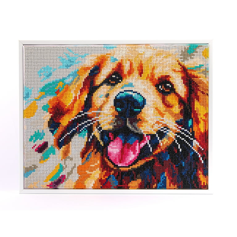 DIAMOND DOTZ® Color Splash Dog Special Edition Diamond Painting