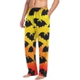 thumbnail image 5 of GZHJMY Black Bat on Golden Background Pajama Pants For Men, Men's Separate Bottoms, Lounge Pants with Pockets, Christmas New Year Birthday Gifts, Large, Christmas New Year Birthday Gifts, Large, 5 of 7