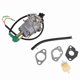 thumbnail image 1 of Mower Carburetor Aluminum Gas Generator Carburetor With Oil Filter for EB5000X EM5000S EM5000SX EM5000X EW171, 1 of 5