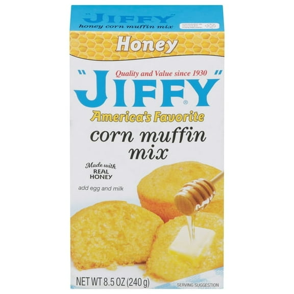 JIFFY" Honey Corn Muffin Mix (Pack of 2)