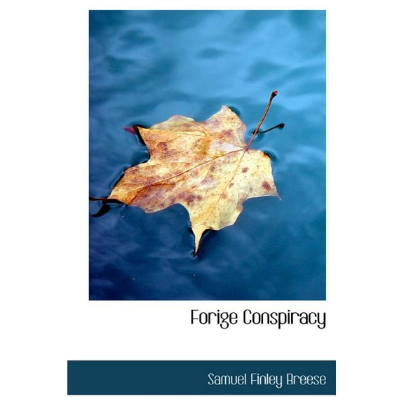 Forige Conspiracy (Hardcover)