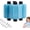Blue, variant on 4-in-1 Math Roller Stamp - Math Teacher Roller Stamp: Random Math Problems, Reusable & Smudge-Proof, 4-in-1 Upgraded - for Classroom/Homework, Ideal for Teachers, Parents (Blue)