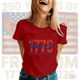 thumbnail image 3 of 250th Anniversary USA Shirts Flag Vintage 250 Years American 1776 2026 250th USA Birthday T-Shirt, 3 of 5