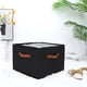 thumbnail image 3 of Caja Zapatos Plegable PVC Transparente Caja Almacenamiento para Guardar Zapatos Zapatero A Prueba Polvo Almacenamiento Zapatos (negro), 3 of 9
