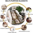 thumbnail image 6 of Great Pyrenees Dog Blanket, Dog Gifts for Dog Lover, Soft Cozy Lightweight Warm Flannel Blankets and Throws for Sofa Living Room Decor, 60" x 80", 6 of 6