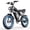 20''Peak 2000W 48V/25AH, variant on Bopzin Electric Bike for Adults, 1500W Peak Motor, Fat Tire, 48V/15.6Ah Battery, E-Mountain Bike, 20"x4.0" Full Suspension Electric Bicycle