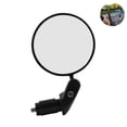 thumbnail image 1 of Bicycle Rearview Mirror, ABS 360° Rotational Adjustable Cycling Mirror for 16mm-22mm Handlebars, Wide Angle Mountain Bike & Road Bike Accessory, Black, 1 of 8