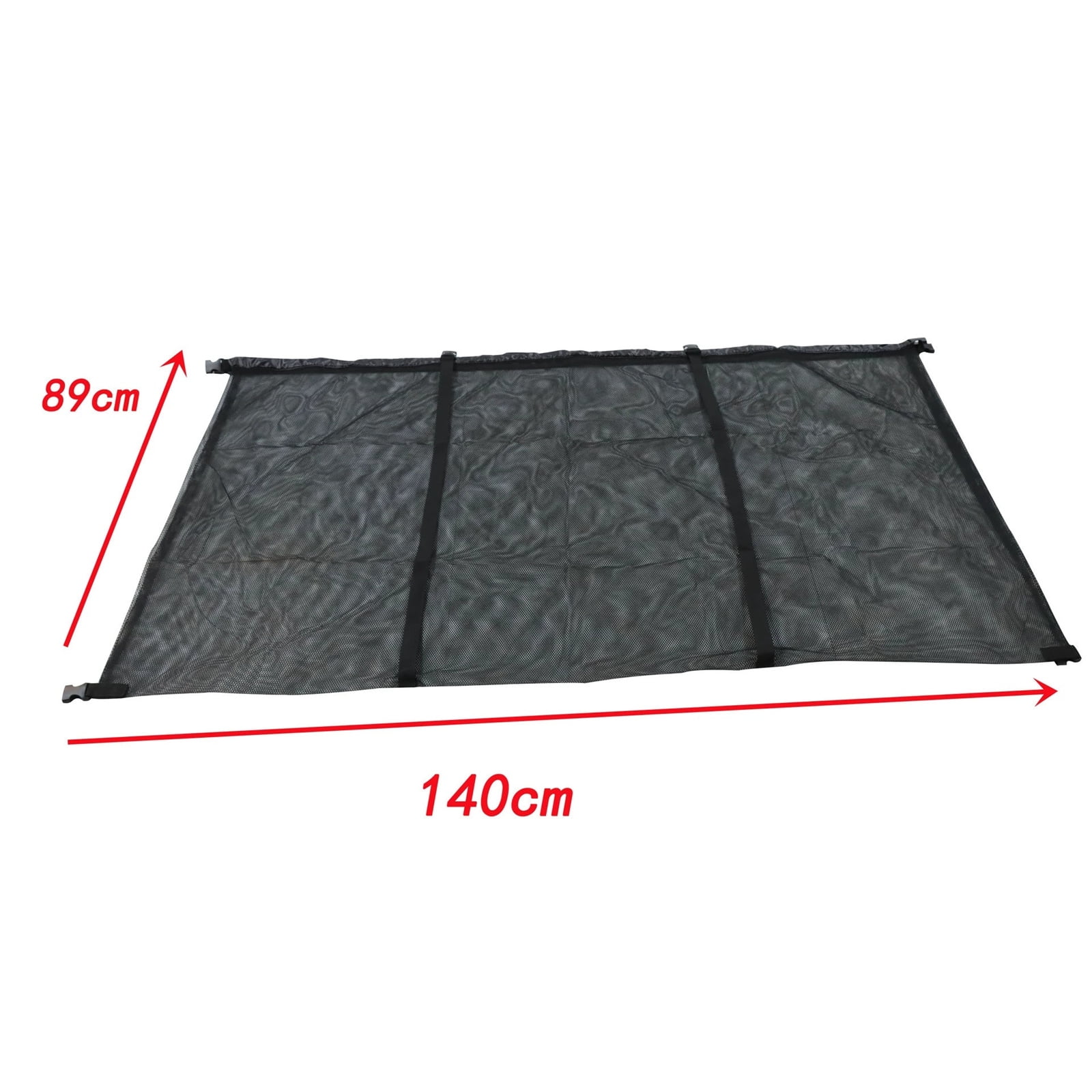 Large Capacity Hanging Pool Storage Net Bag, Heavy Duty Mesh Organizer for Beach Toys Inflatable Pool Floats Swim Rings Pool Accessories, Space Saving Storage